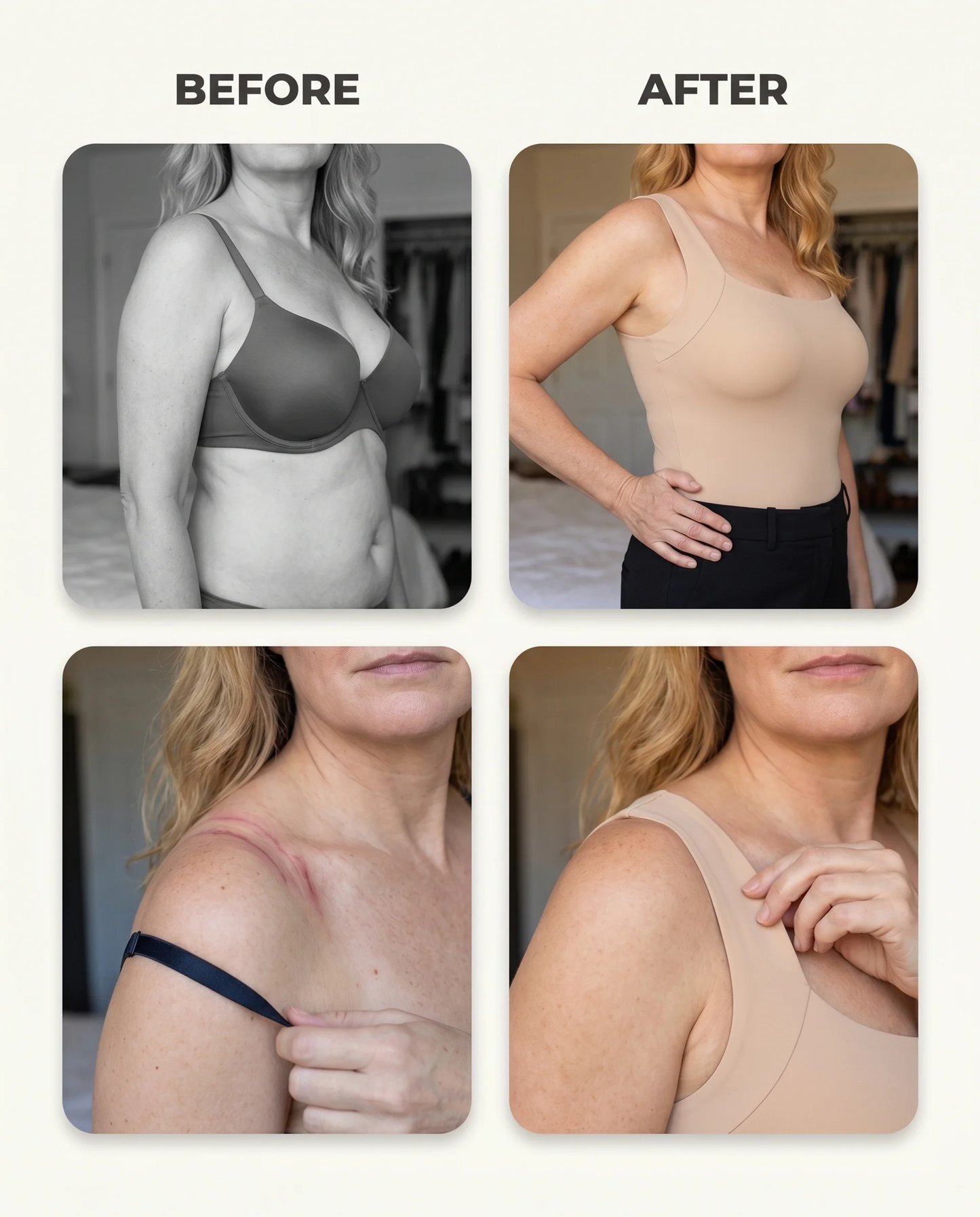 Lumèva's Built-In Bra Comfort Shaper Tank