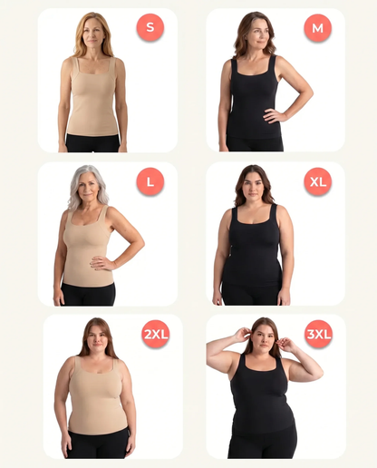 Lumèva's Built-In Bra Comfort Shaper Tank