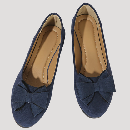 Magnolia | Women's Bow Wedge Flats
