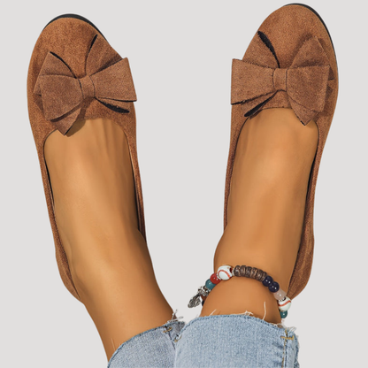 Magnolia | Women's Bow Wedge Flats