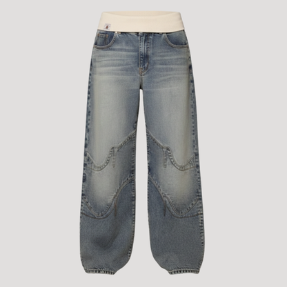 Ophira | Women's Wide Leg Baggy Jeans