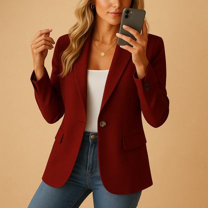 Reina | Women's Single Breasted Tailored Blazer