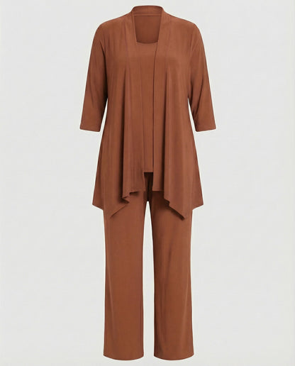 Rowena | Women's 3 Piece Pant Suit Set