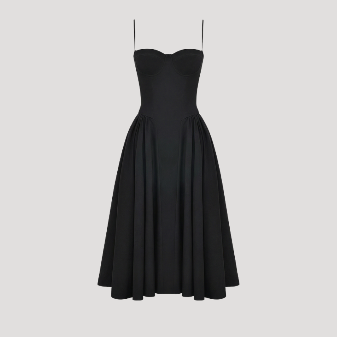 Thessaly | Women's Sweetheart Midi Dress