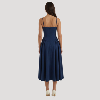 Thessaly | Women's Sweetheart Midi Dress
